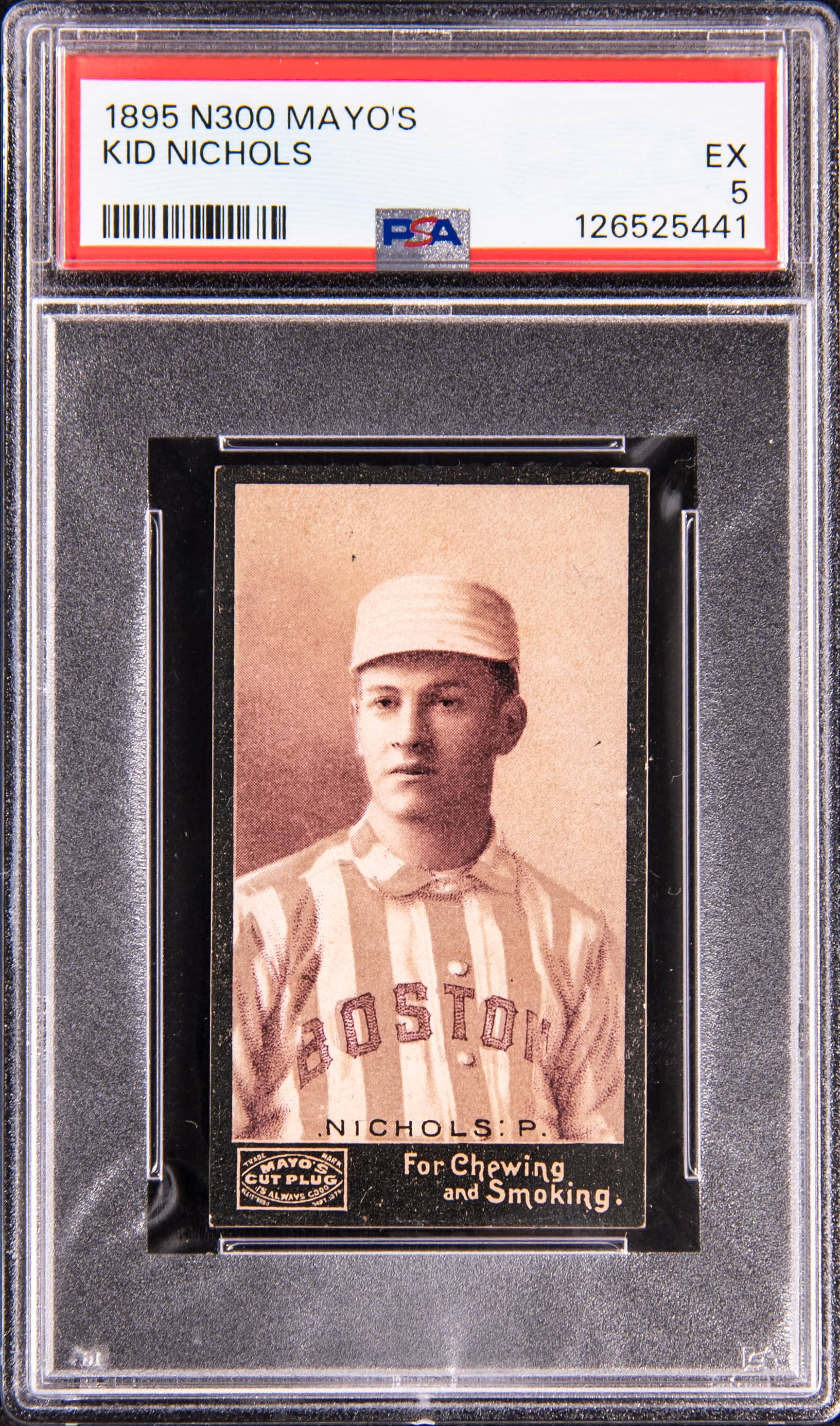 1895 N300 Kid Nichols PSA 5 Sells for $14,769