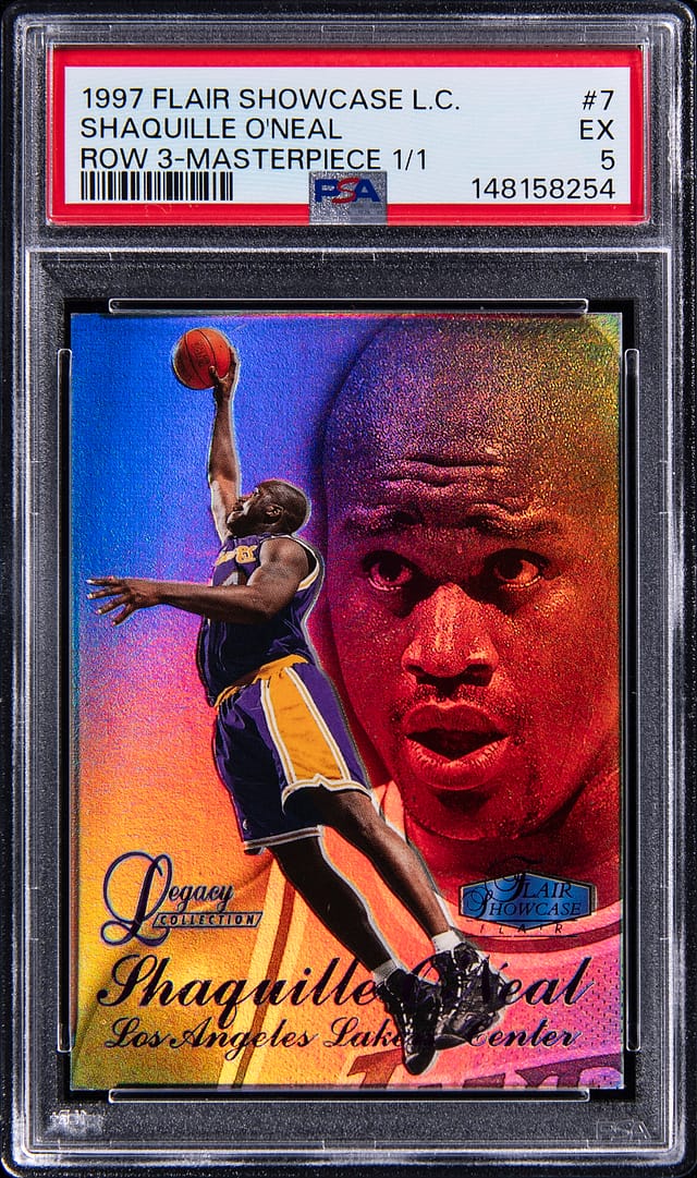1997-98 Shaq Flair Legacy Masterpiece 1/1 Sells