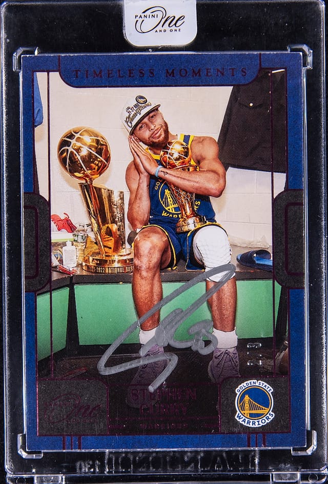 Steph Curry Timeless Moments Pink /3 Sells for $23K