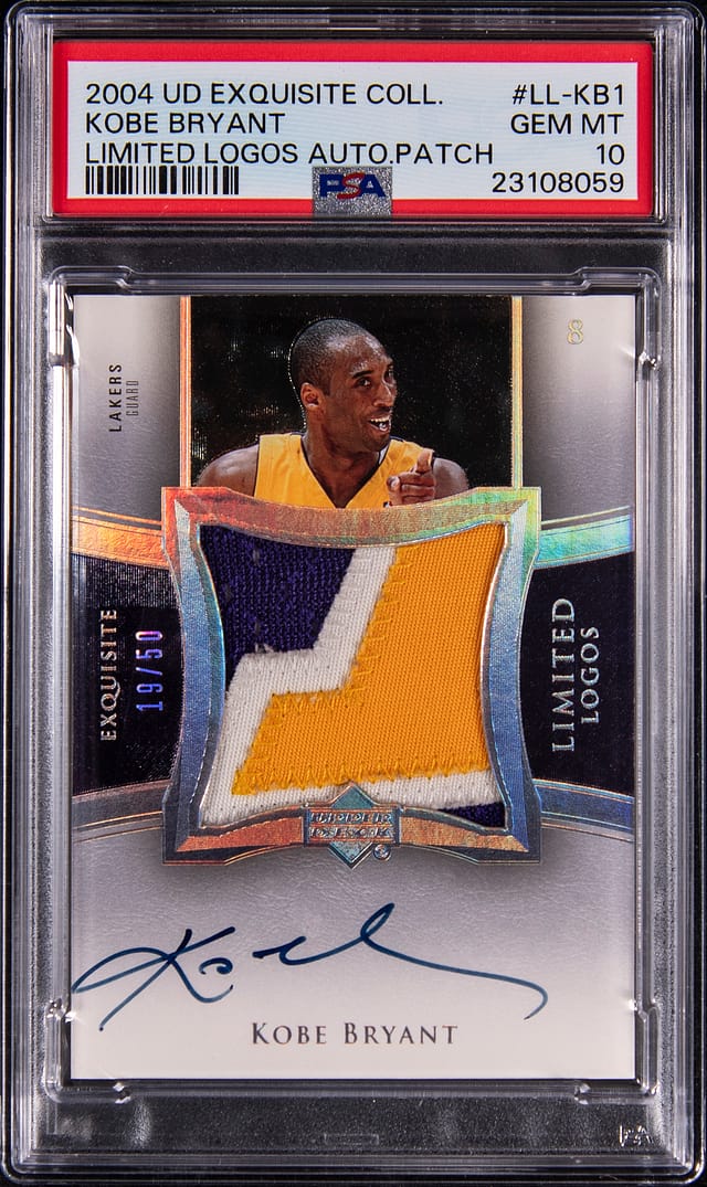 Kobe Exquisite Limited Logos PSA 10 Sells for $170K