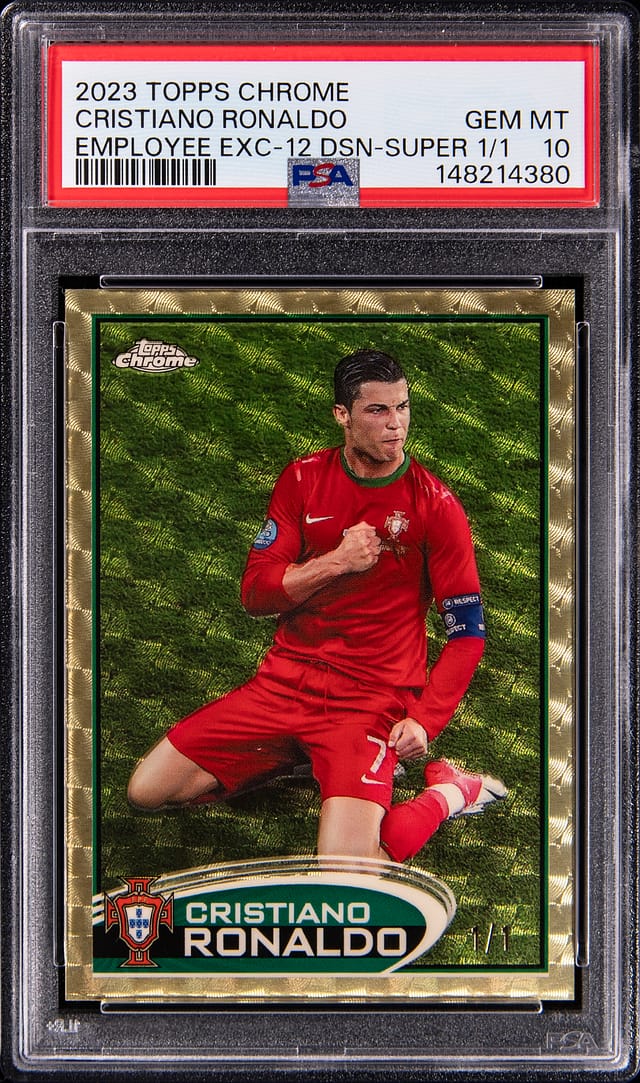 Ronaldo 2023 SuperFractor 1/1 PSA 10 Sells for $854K