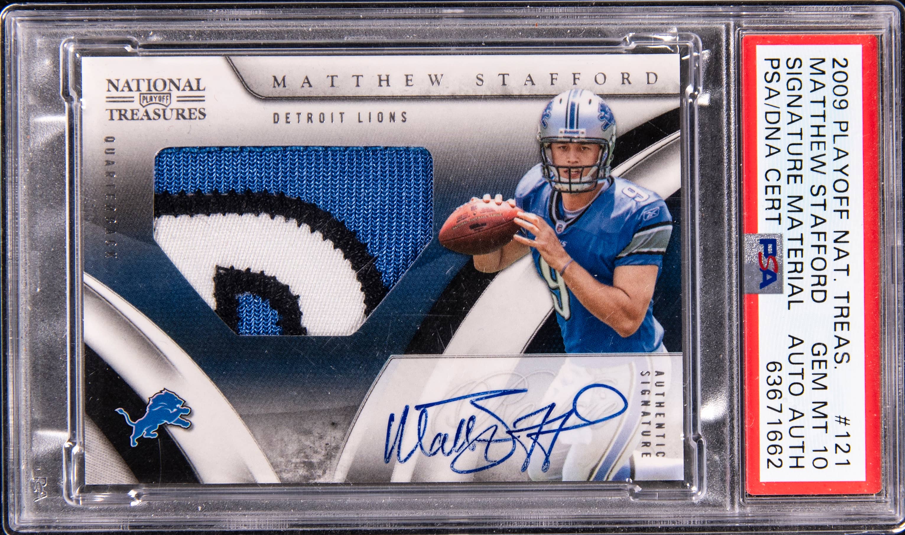 2009 NT Matthew Stafford RPA PSA 10 Sells for $19K