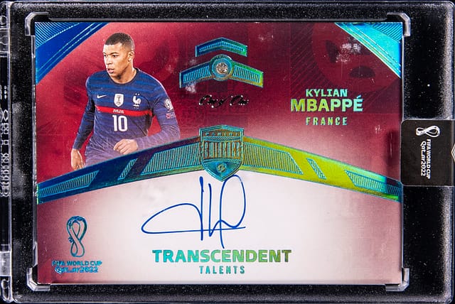 Kylian Mbappé 2022 Eminence 1/1 Auto Sells for $16K