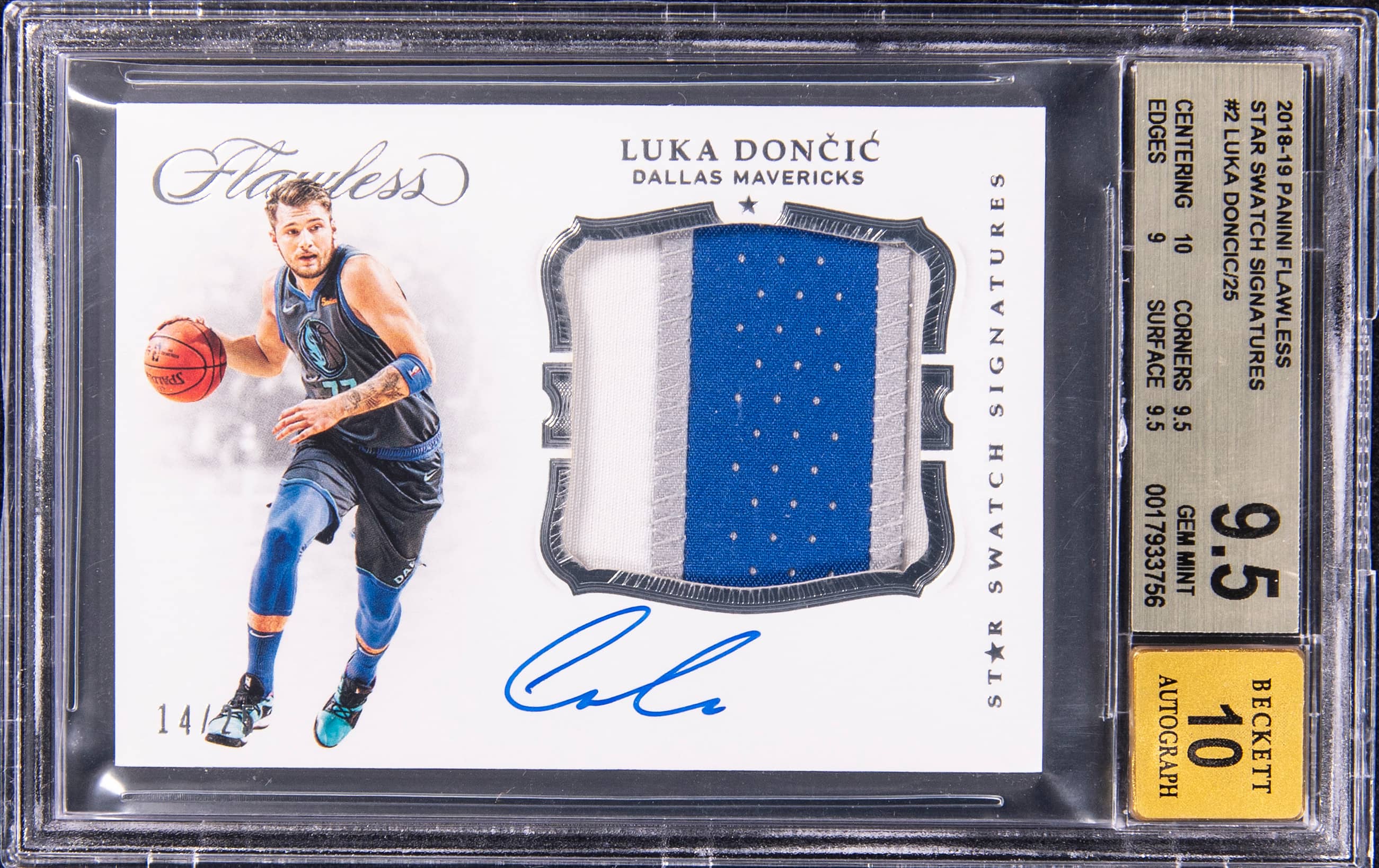 Luka Doncic Flawless Star Swatch RC Sells for $62K