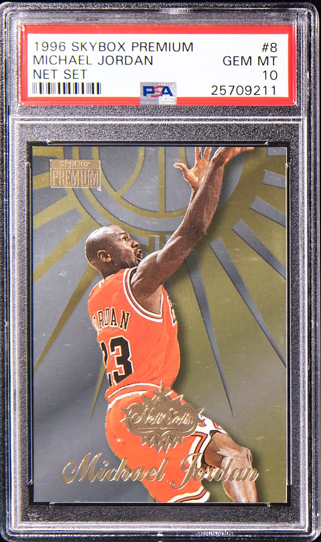 1996-97 SkyBox Net Set Jordan PSA 10 sells for $12K