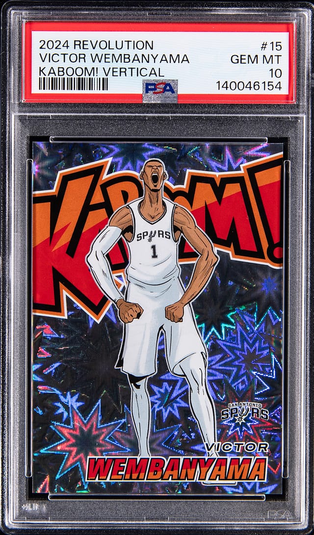 Victor Wembanyama 2024-25 Kaboom! PSA 10 Sale