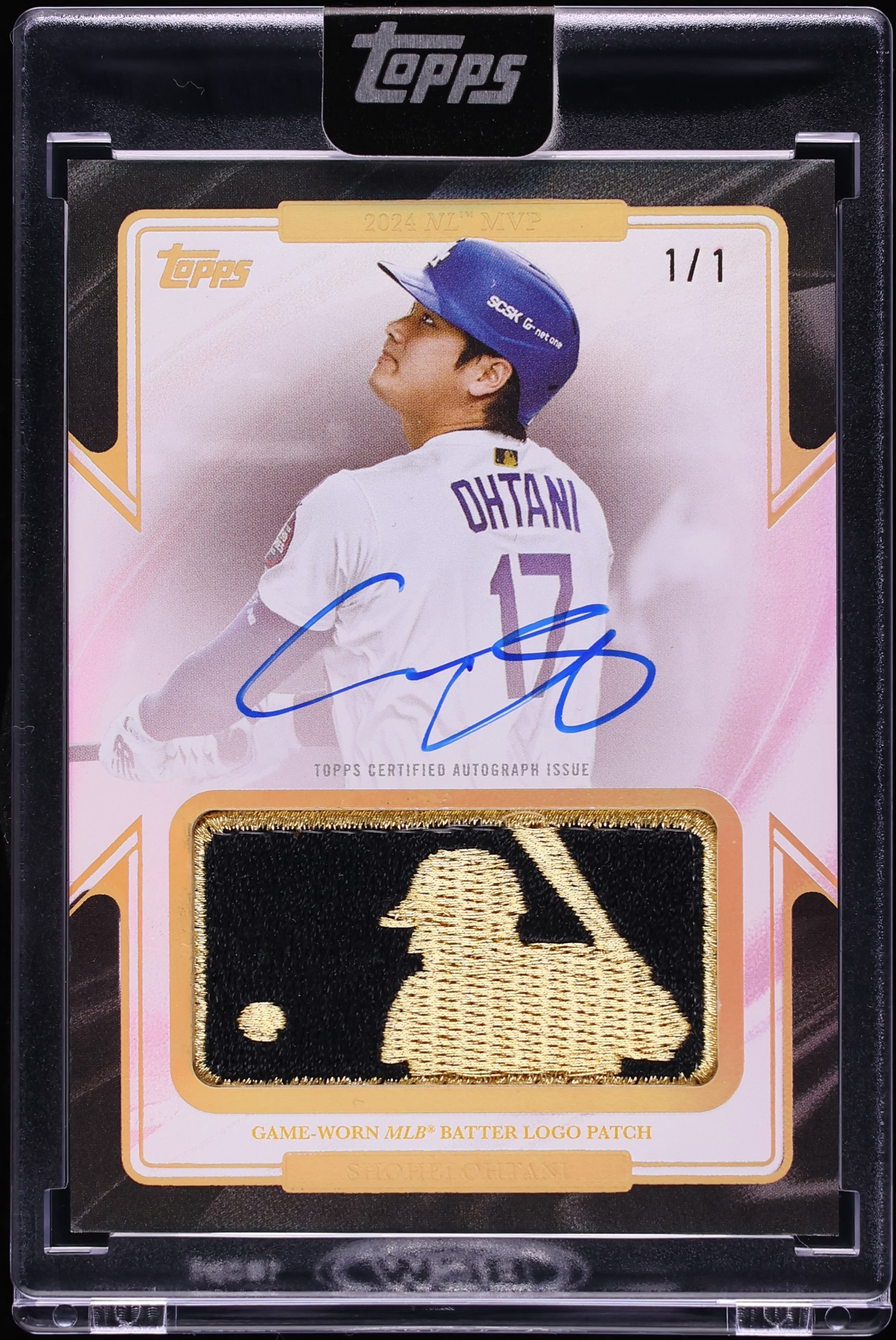 Ohtani 2025 Topps Chrome MVP Gold Logoman 1/1 Sale