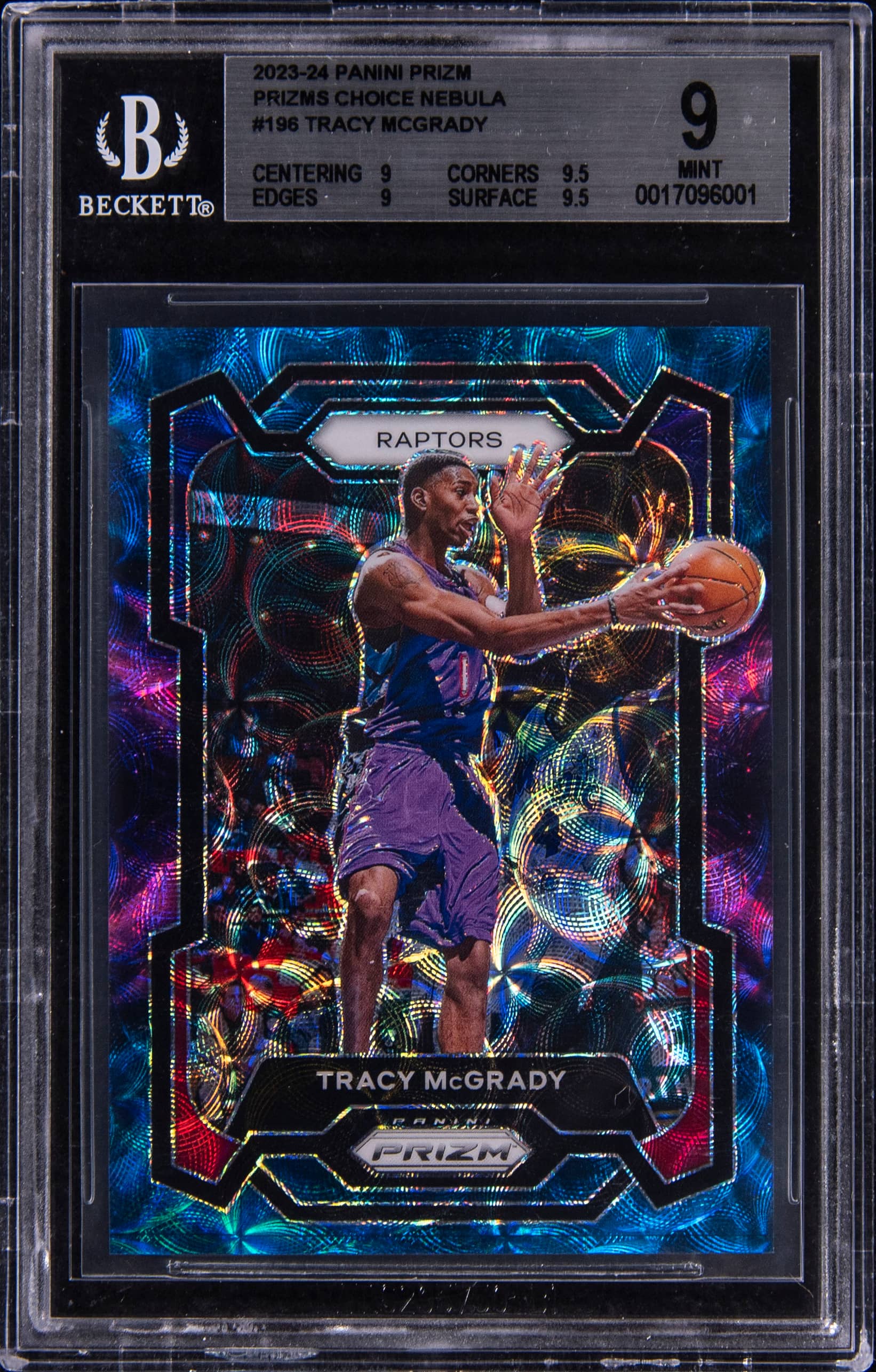 Tracy McGrady 2023-24 Prizm Nebula 1/1 Sells for $13K