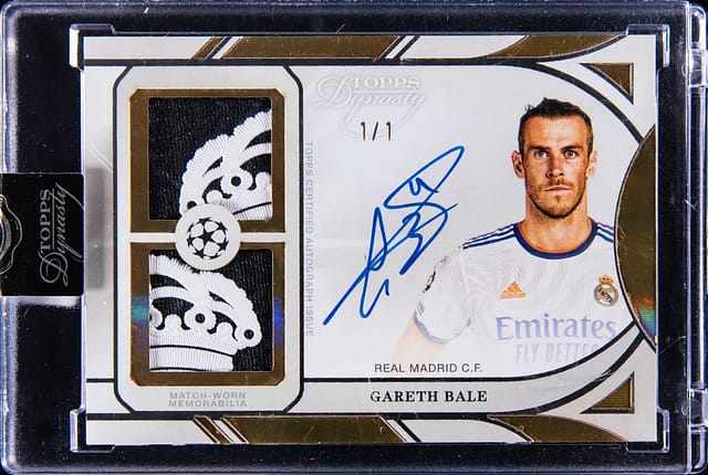 Gareth Bale 2024-25 Topps Dynasty 1/1 Gold Sale