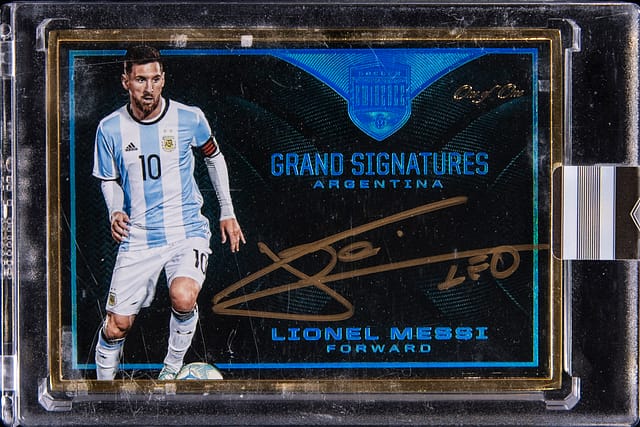 2018 Eminence Messi 1/1 Grand Signatures Sale