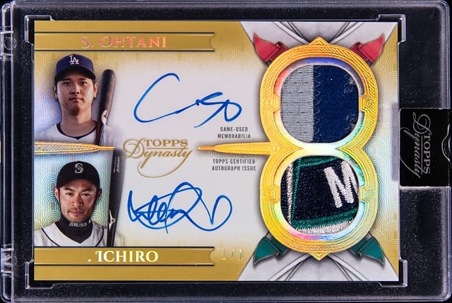 Ohtani/Ichiro 2024 Dynasty 1-of-1 sells for $56K