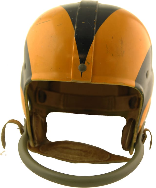 1950s Norm Van Brocklin Rams Helmet Sale Insights