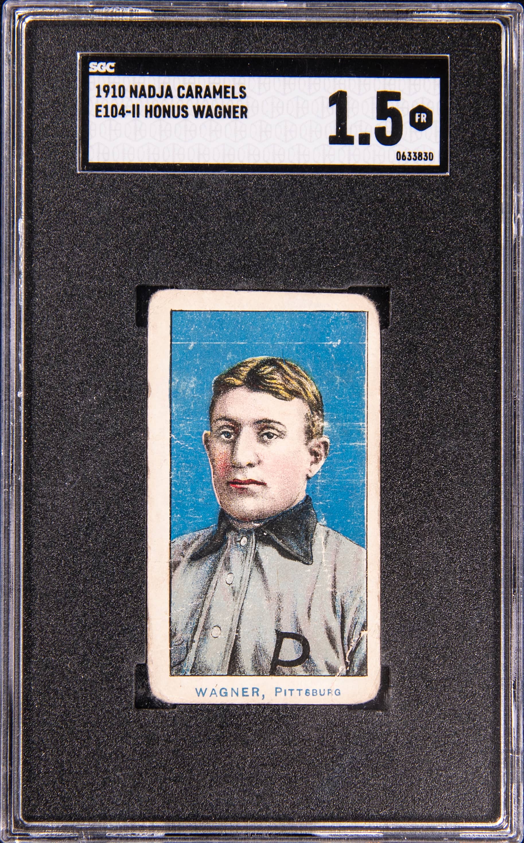 1910 E104-2 Nadja Caramel Honus Wagner SGC 1.5 Sale