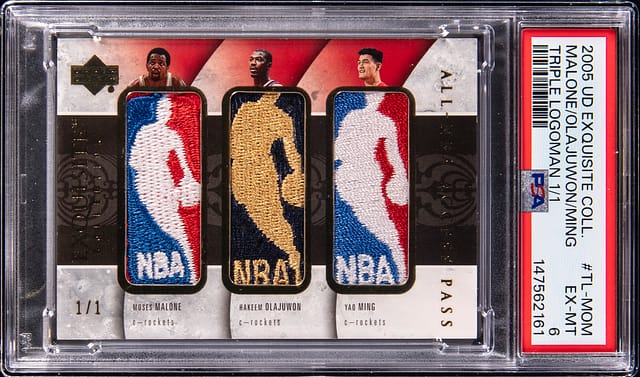 2005-06 Exquisite Triple Logoman Rockets Big Men Sale