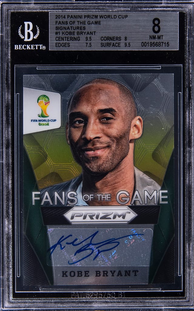 Kobe Bryant 2014 Prizm World Cup Auto Sells for $16K