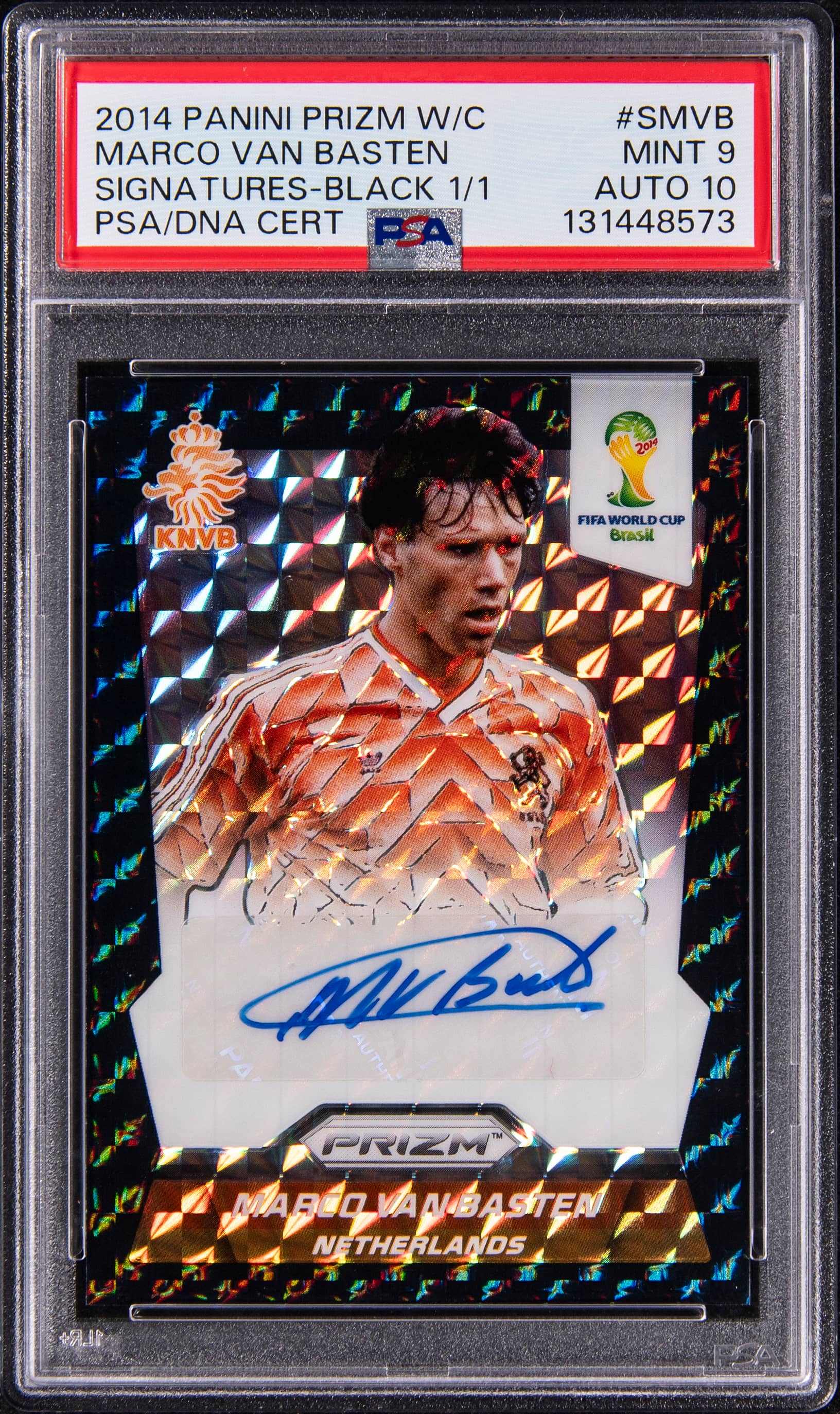 2014 Prizm Van Basten 1/1 Auto Sells for $17.7K