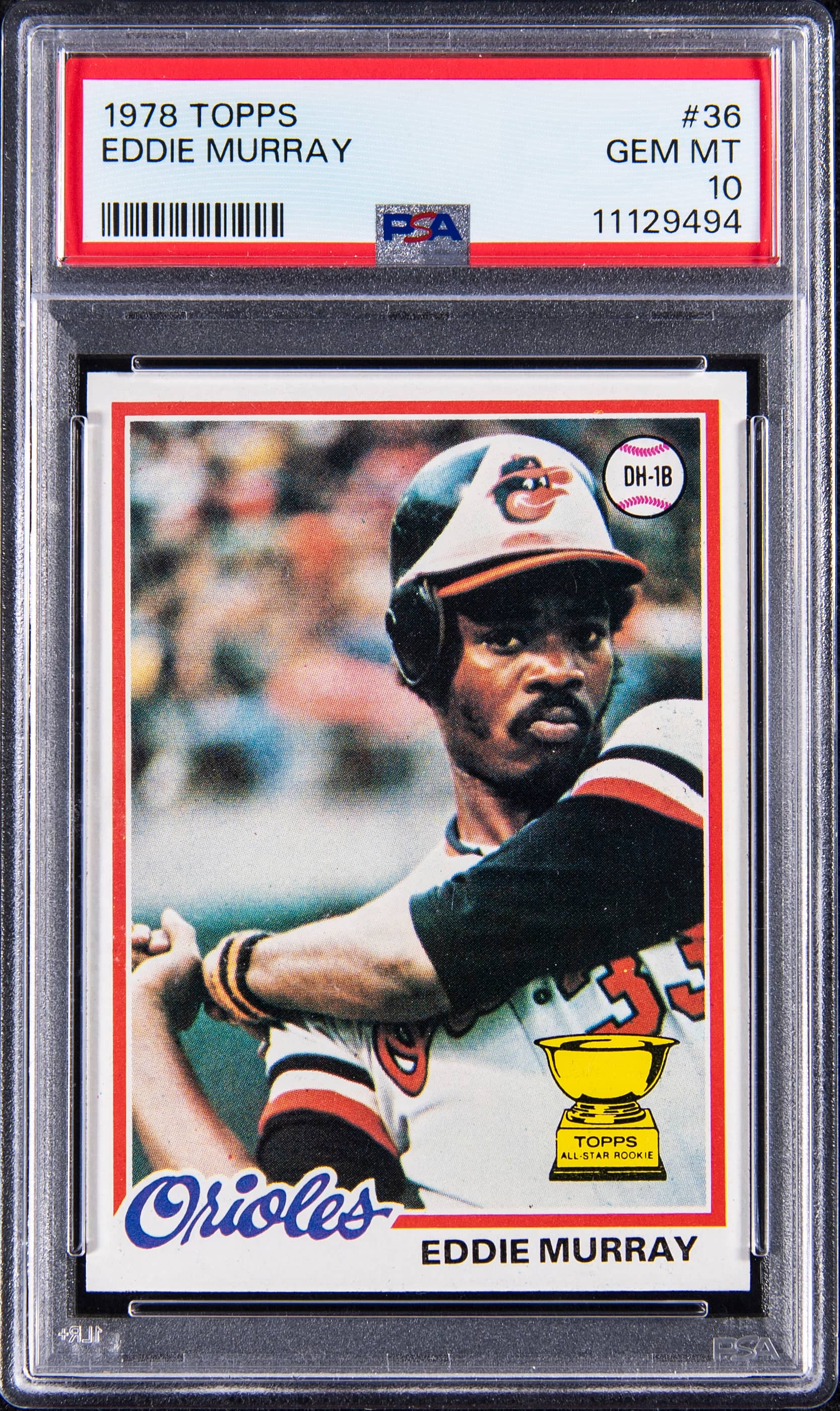 1978 Topps Eddie Murray PSA 10 Rookie Sells for $47k