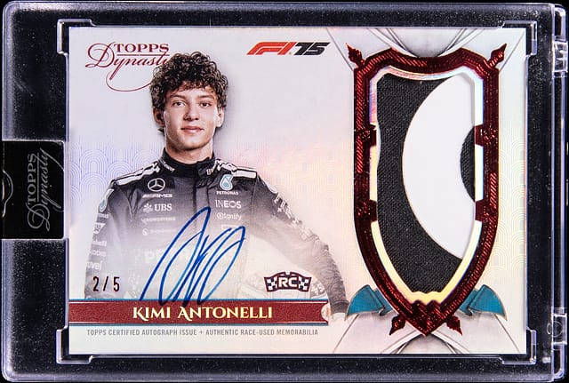 Kimi Antonelli 2025 Dynasty F1 Red /5 Sells for $28K