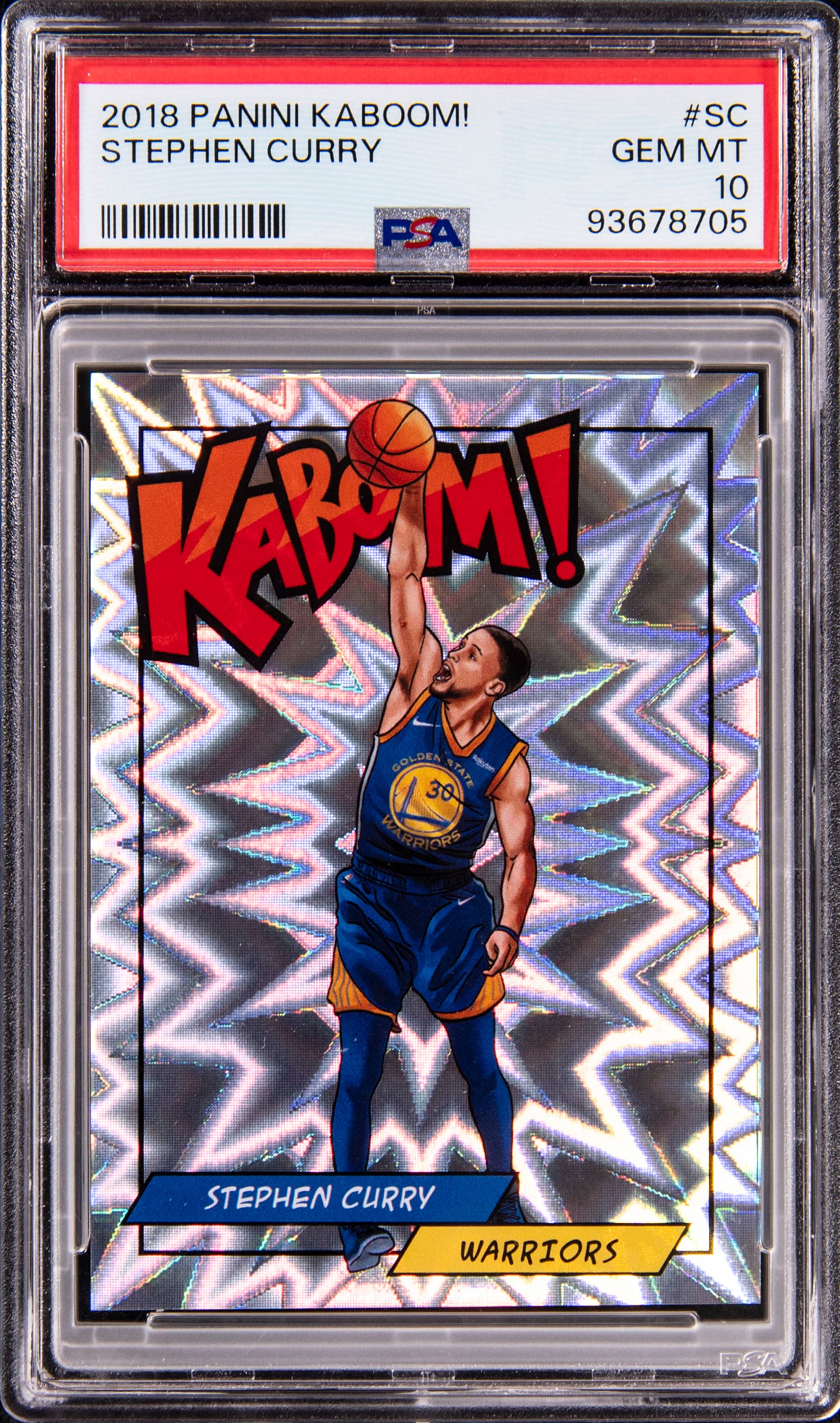 2018 Curry Kaboom PSA 10 Sells for $13,420 at Goldin