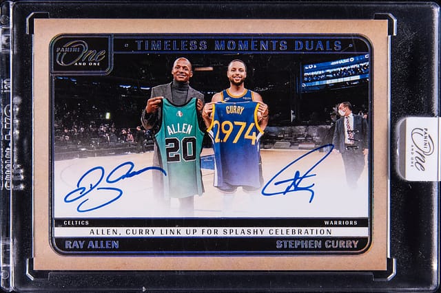 Curry & Ray Allen Timeless Moments FOTL /3 Sells