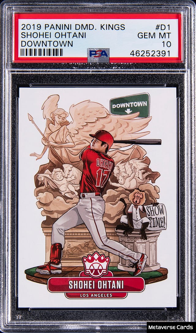 Ohtani 2019 Downtown PSA 10 sells for $17,080