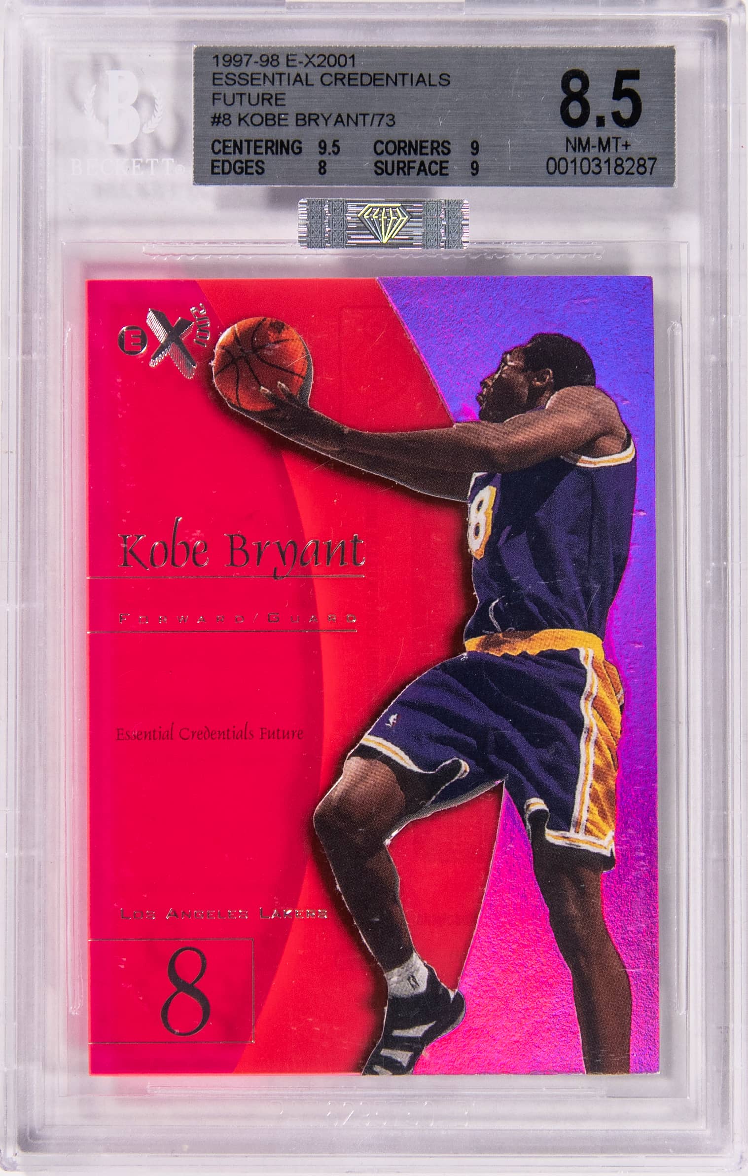 Kobe 1997-98 E-X2001 Essential Credentials Sale