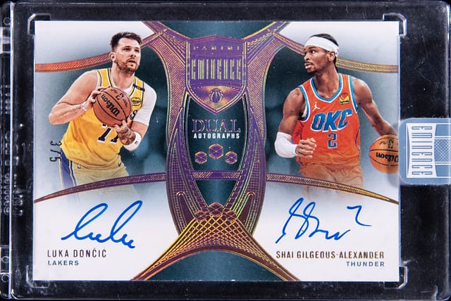 Luka & SGA Eminence Dual Auto /5 Sells for $12.6K