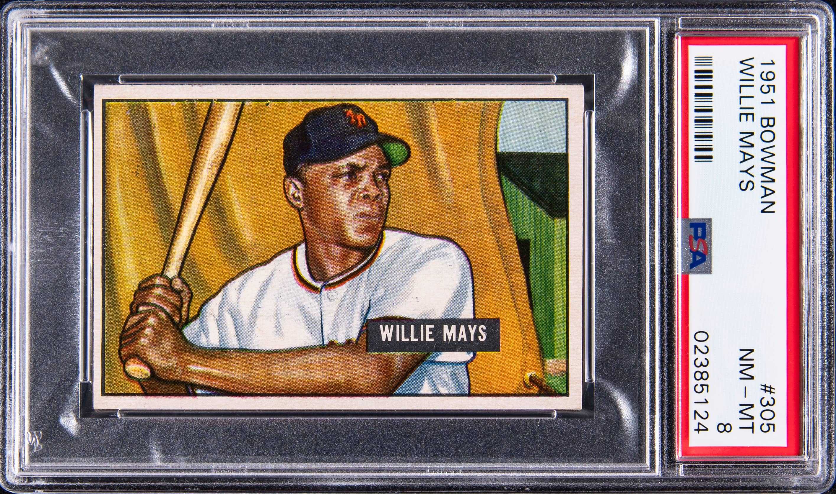 1951 Bowman Willie Mays PSA 8 Rookie Sells for $209K
