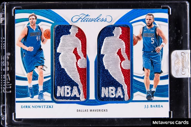 Dirk & Barea Dual Logoman 1-of-1 Sells for $28,487