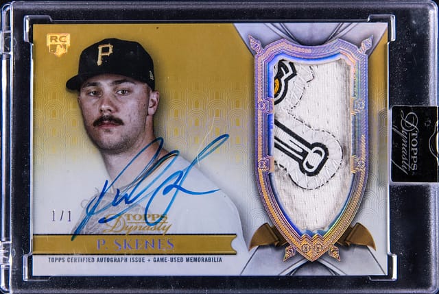 Paul Skenes 2024 Topps Dynasty 1/1 Gold Sale