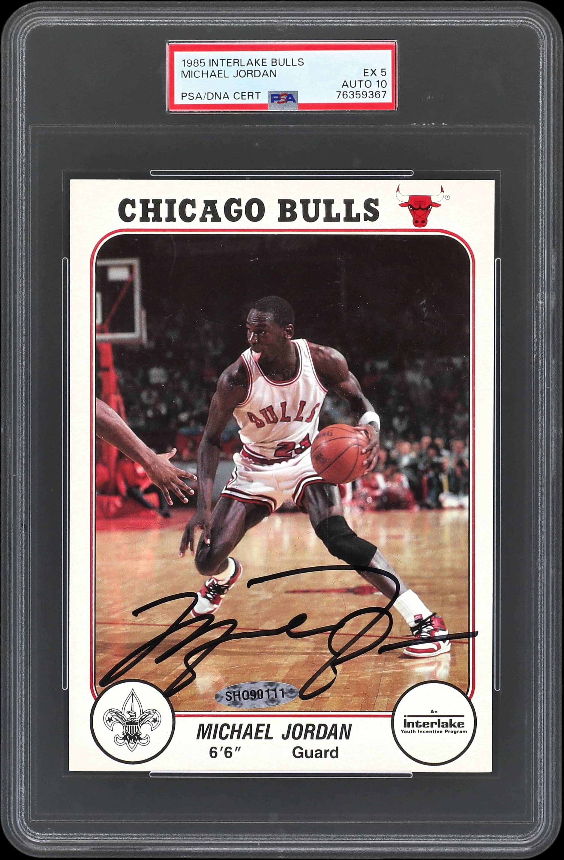 1985 Interlake Bulls Michael Jordan Auto Sells for $67K