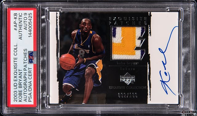 2003-04 Exquisite Kobe Bryant Auto Patch Sells for $43K