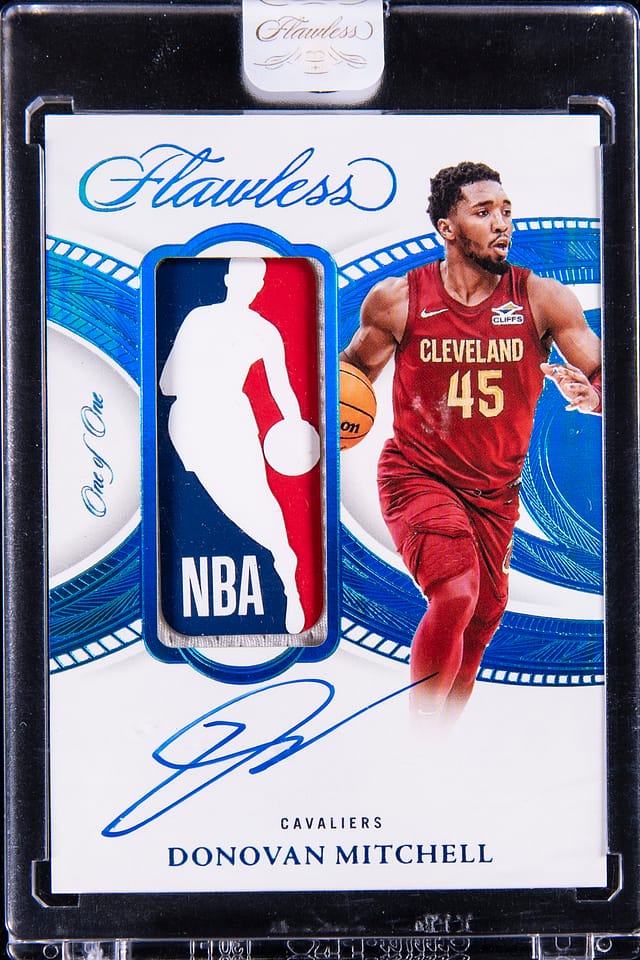 Donovan Mitchell Flawless Logoman Auto 1/1 Sells for $42.7K
