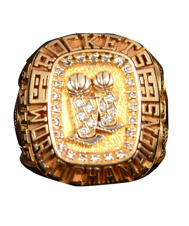 1994-95 Rockets Championship Ring Sold for $4,680