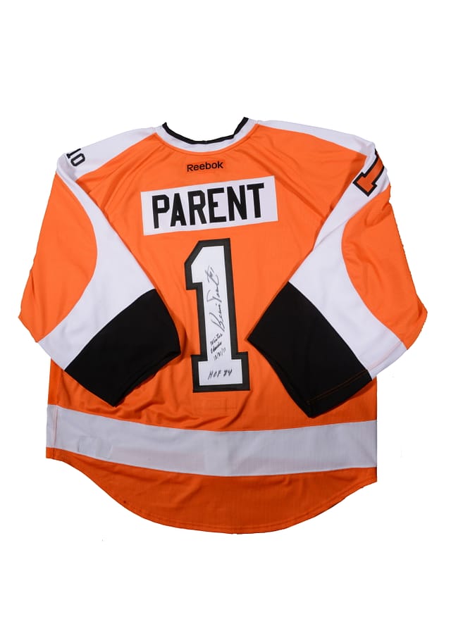 Bernie Parent 2012 Winter Classic Jersey Sold