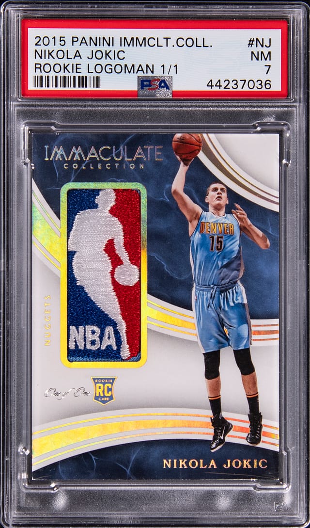 Nikola Jokic 2015 Immaculate Rookie Logoman Sale