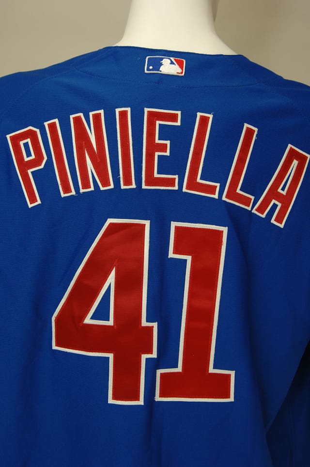 2009 Lou Piniella Game-Worn Cubs Jersey Sale