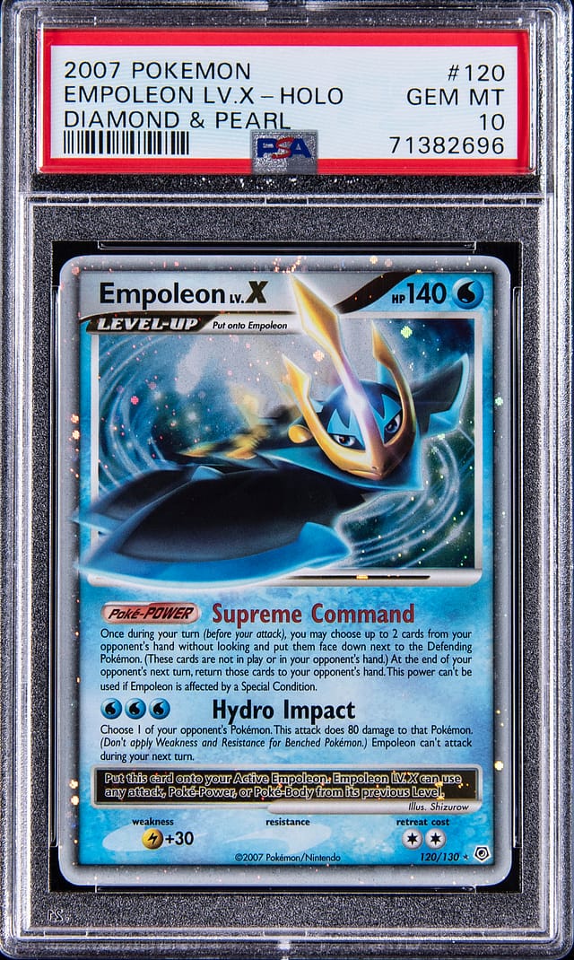 2007 Empoleon Lv.X PSA 10 Sells for $23,180