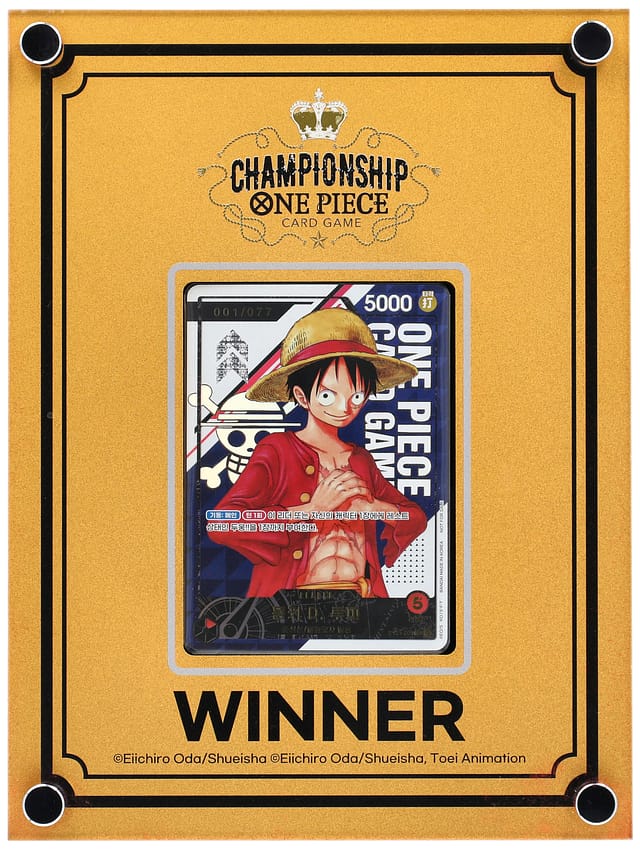 2024 Korean Top Prize Luffy #001/077 Sells for $440K