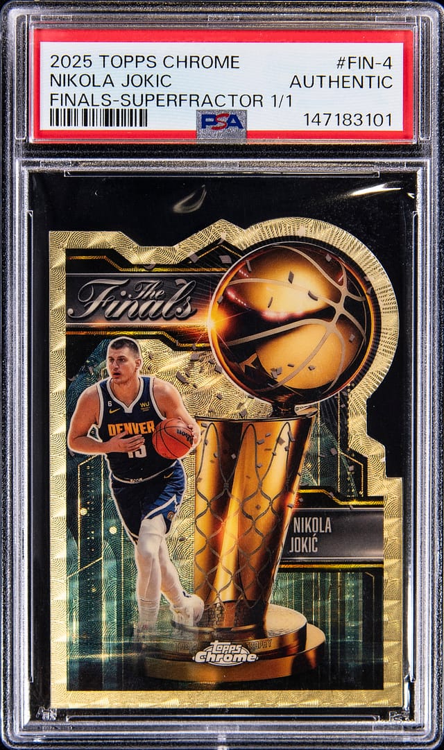 Nikola Jokic 2025-26 Finals SuperFractor 1/1 Sale