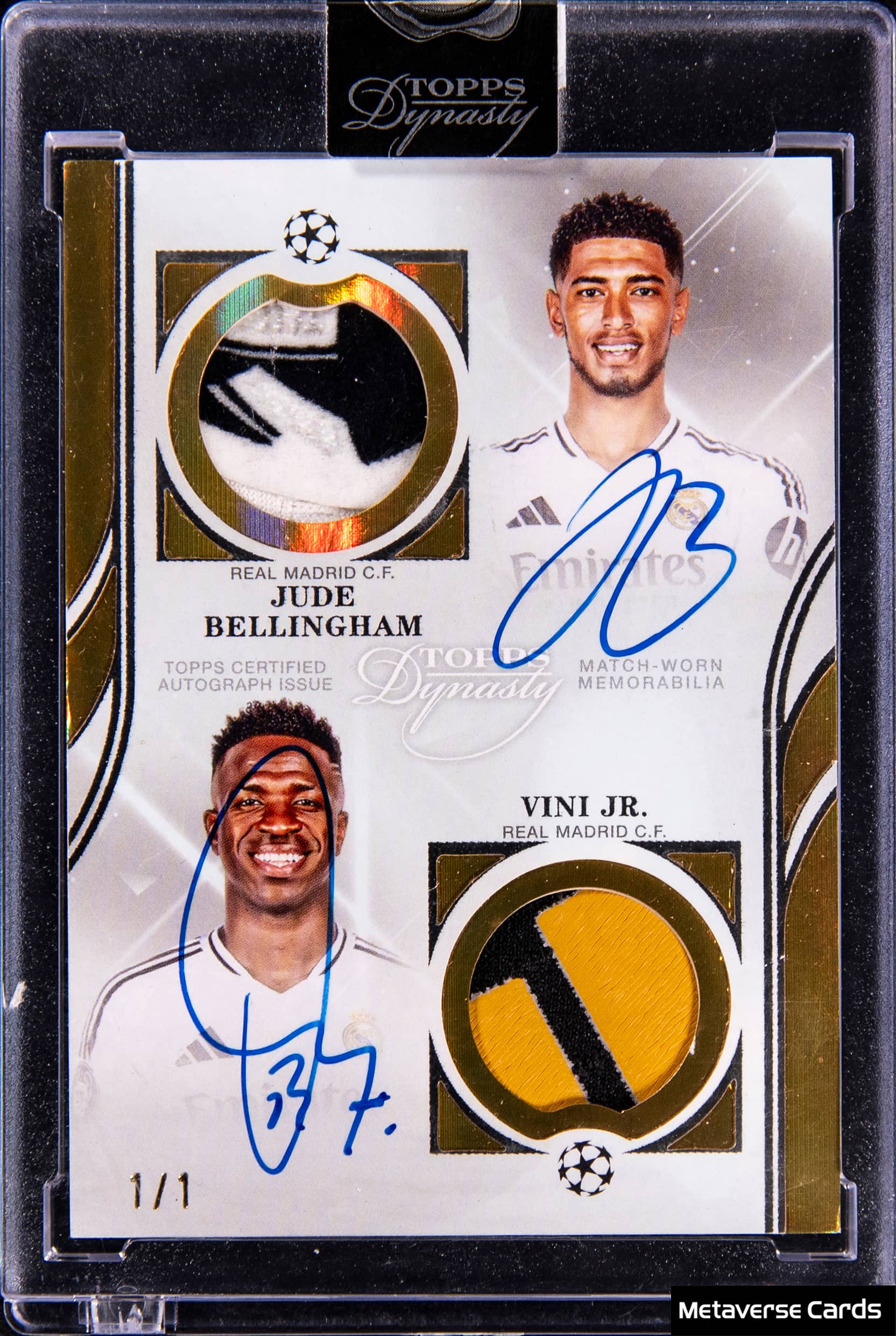 Bellingham & Vini Jr. 1/1 Dynasty Dual Auto Sale