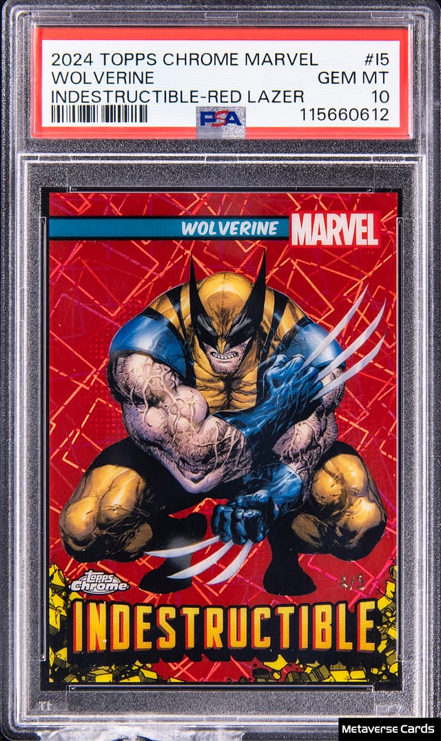 Wolverine 2024 Red Lazer /5 PSA 10 Sells for $13K