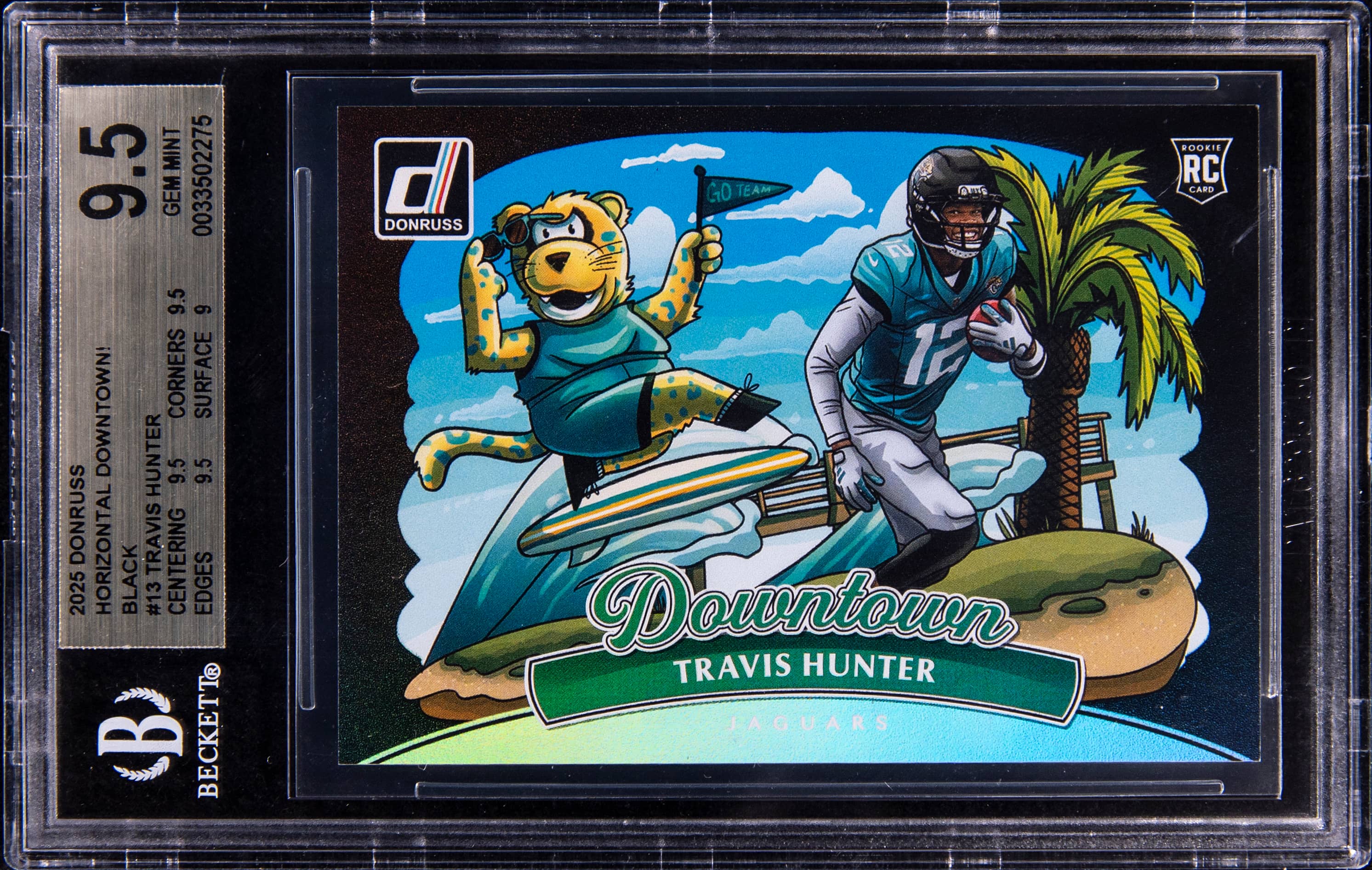 Travis Hunter 1/1 Downtown Black Sells for $26.8K
