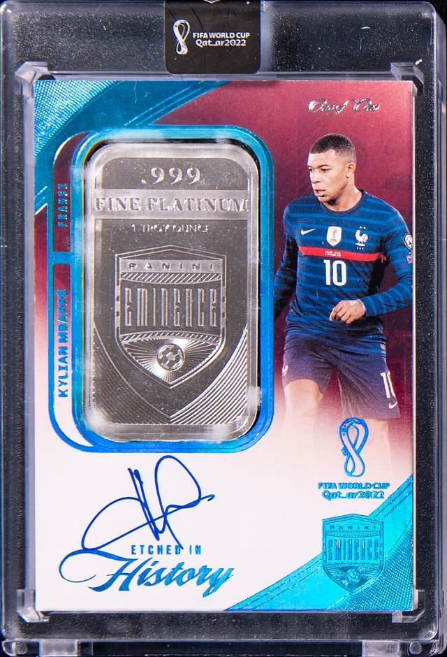 Mbappé 2022 Eminence Platinum 1/1 World Cup Sale