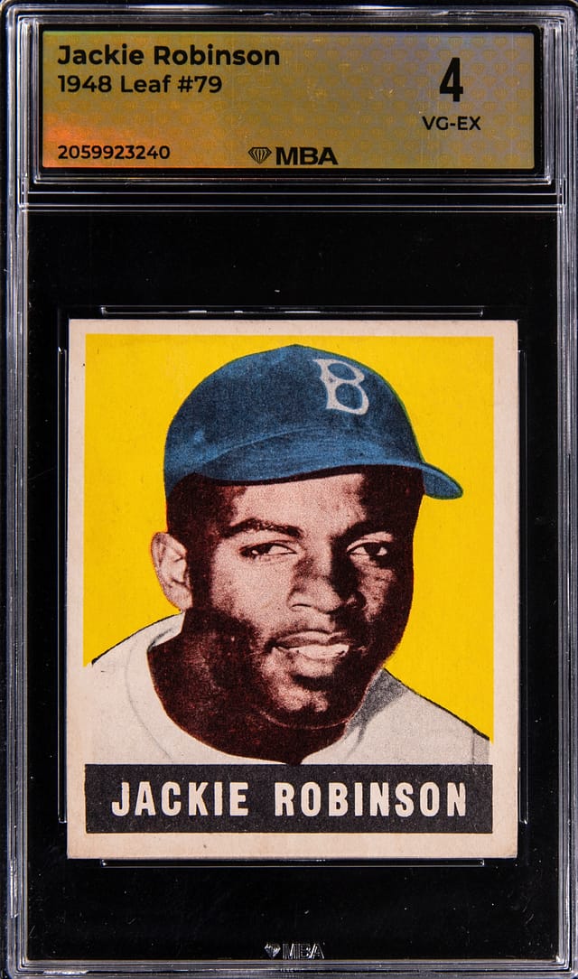 1948 Leaf Jackie Robinson Rookie Sells for $29K