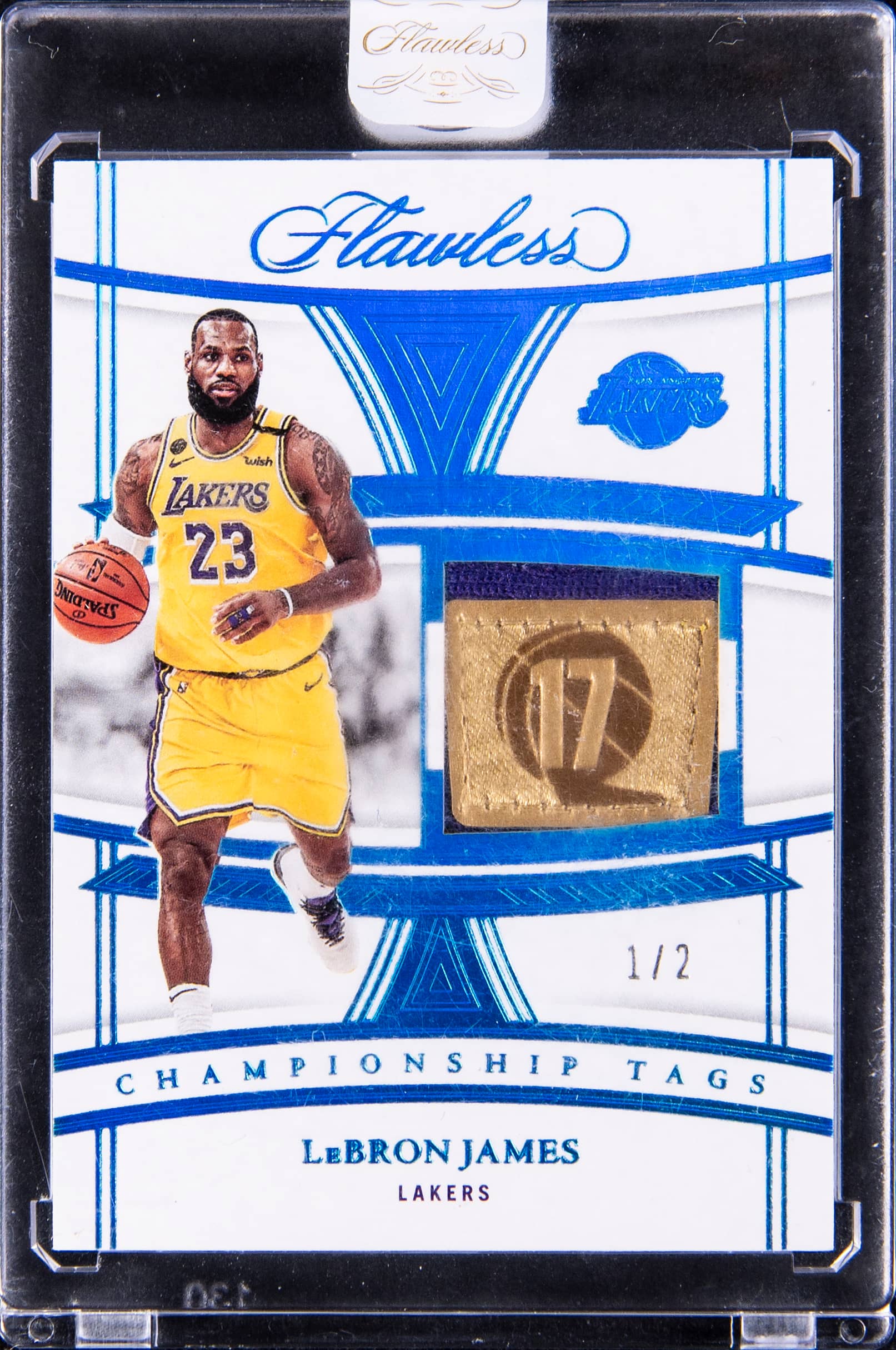 LeBron 2022-23 Flawless Championship Tag Sells