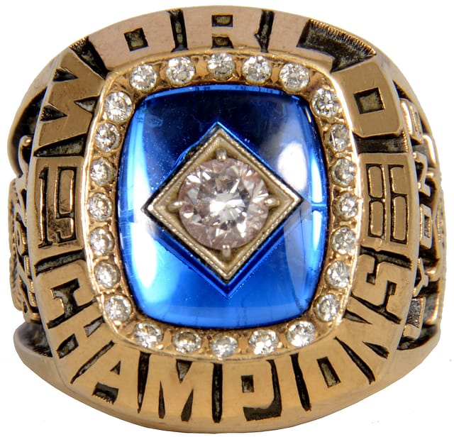 1986 Mets Barry Lyons World Series Ring Sale