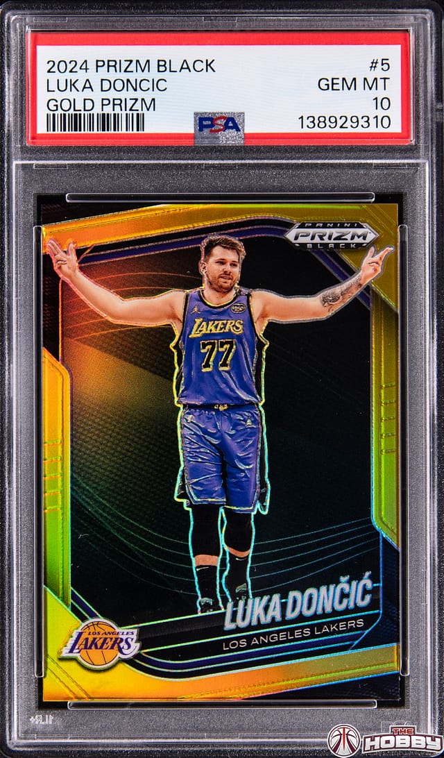 Luka 2024-25 Prizm Black Gold /10 PSA 10 Sale