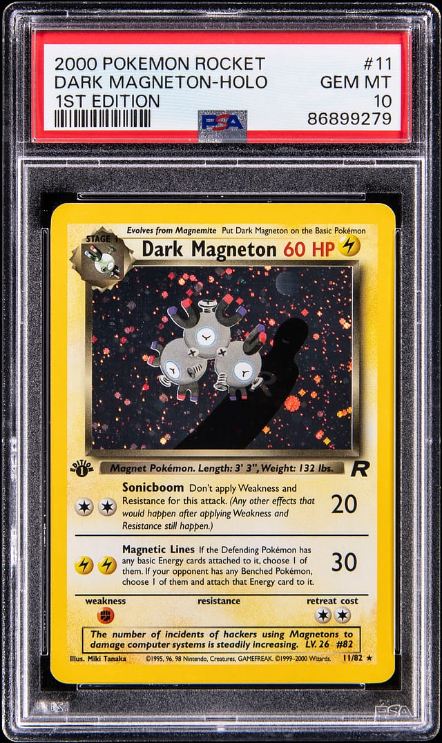 2000 Dark Magneton PSA 10 Team Rocket sale analysis