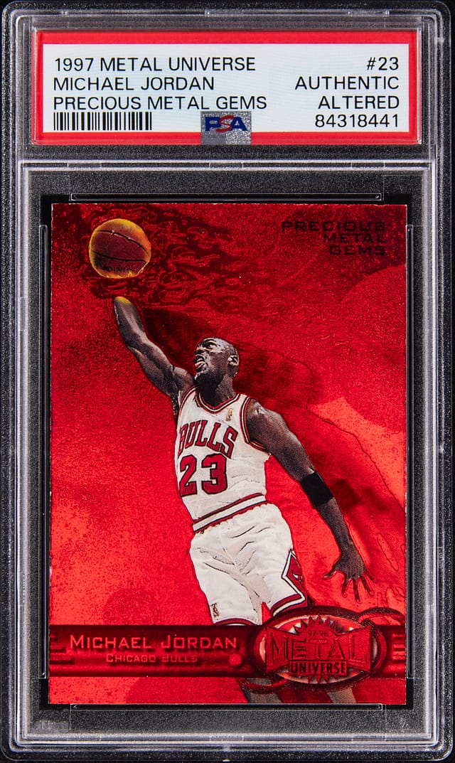 1997-98 PMG Red Jordan #23 sells for $244,000
